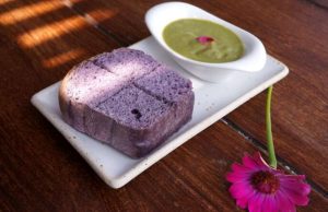 Ube Mochi Pancakes: Chewy, Colorful, and Naturally Gluten-Free Ube mochi pancakes